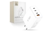 Puhelin - Adapterit & Laturit - Tech-Protect NC240W-GaN 4-Ports 240W AC Charger - White - 5906302352371