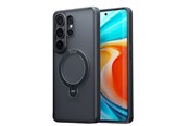 Puhelin - Kannet ja kotelot - Torras Ostand Q3 Spin - obsidian black - Samsung Galaxy S26 Ultra - X00FX3257