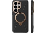 Puhelin - Kannet ja kotelot - Torras Ostand Q3 VegSkin - obsidian black - Samsung Galaxy S26 Ultra - X00FX3260