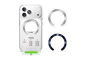 Puhelin - Muut lisävarusteet - Tech-Protect MMP-210 MagSafe 2-Pack Magnetic Ring - Silver / Navy Blue - 5906302352555