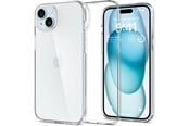Puhelin - Kannet ja kotelot - Spigen Liquid Crystal iPhone 14 Plus Case - Clear - 21173-0
