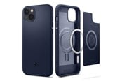 Puhelin - Kannet ja kotelot - Spigen Mag Armor iPhone 14 Plus Case - Blue - 21183-0