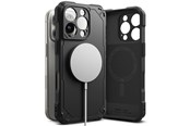 Puhelin - Kannet ja kotelot - Ringke Rugged Gear MagSafe Case for iPhone 16 Pro - Black - 8800274963771