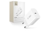 Puhelin - Adapterit & Laturit - Tech-Protect NC20W USB-C Port AC Charger - White - 5906302380985