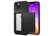 Puhelin - Kannet ja kotelot - Spigen Slim Armor CS Case for iPhone 14 Plus - Black - 21238-0