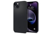 Puhelin - Kannet ja kotelot - Spigen Silicone Fit Mag Case with MagSafe for iPhone 14 Plus - Black - 21223-0
