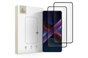 Puhelintarvikkeet - Näytönsuojat - Tech-Protect Glass Fit+ 2-pack Tempered Glass for Xiaomi Poco X7 Pro 5G - Black - 5906302361335
