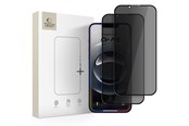 Puhelintarvikkeet - Näytönsuojat - Tech-Protect Anti Spy Glass Pro+ 2-pack Privacy Glass for iPhone 17e / 16e / 14 / 13 Pro / 13 - Black - 5906302360130