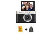 Kamerat - KODAK Pixpro Friendly Zoom C1 Black + Dongle - Compact Digital Camera - C1BK3 Black