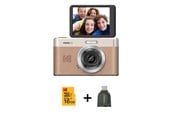Kamerat - KODAK Pixpro Friendly Zoom C1 Brown + Dongle - Compact Digital Camera - C1BN3 Brown