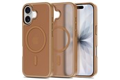 Puhelin - Kannet ja kotelot - Tech-Protect BasicMag MagSafe Case for iPhone 17 - Brown - 5906302352609