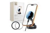 Puhelin - Adapterit & Laturit - Tech-Protect V8 Magnetic MagSafe 25W Car Charger - Black - 5906302352647