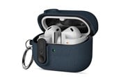 Puhelin - Kannet ja kotelot - Tech-Protect Slim Hook Case for Samsung Galaxy Buds 3 / 3 FE / 3 Pro - Navy Blue - 5906302352777