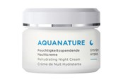 Kasvojen hoito - ANNEMARIE BÔRLIND Aquanature Rehydrating Night Cream 50 ml - 600075