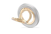 Puhelin - Muut lisävarusteet - Tech-Protect MMR700 Lamano MagSafe Magnetic Phone Holder - Grey-Gold - 5906302353095