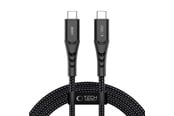 USB kaapelit - Tech-Protect Ultraboost UB11T USB-C / USB-C PD 240W / QC3.0 200 cm Cable - Black - 5906302353132