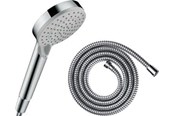 Suihku- ja asennustarvikkeet - Hansgrohe vernis blend hand shower set dia. 100mm chrome - 26953000