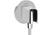Suihku- ja asennustarvikkeet - Hansgrohe fixfit s shower holder hose outlet chrome - 26888000