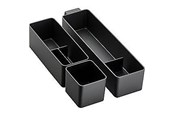 Suihku- ja asennustarvikkeet - Hansgrohe intrastoris basis box set 100/345 matt black - 54224670