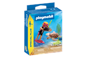 Playmobil - Playmobil - Female Diver with Turtle - 72151