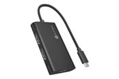 Näyttökaapeli - ICY BOX adapter - HDMI / USB - 20 cm - 61202