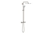 Suihku- ja asennustarvikkeet - Grohe euphoria 310 shower system med thm for wall supersteel - 26075DC0