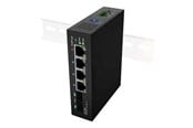 Kytkimet - Lanberg - switch - 4 ports - unmanaged - rack-mountable - ILGE-4P-2S-90