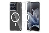 Puhelin - Kannet ja kotelot - Tech-Protect FlexAir Hybrid MagSafe Case for Motorola Edge 70 5G - Transparent - 5906302323548
