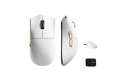 Hiiret - MCHOSE K7 Ultra Lightweight Wireless (White Gold) - Pelihiiri - Optinen - 5 painiketta - Valkoinen - HW-K7-11