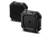 Puhelin - Muut lisävarusteet - Spigen Tough Armor Case for AirTag 1/2 - Black - 28685-0