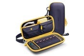 Pelit - lisävarusteet - Spigen Nano Pop Pro Pouch for Nintendo Switch 2 - Navy Blue and Yellow - Miscellaneous Lisävarusteet pelikonsoleille - Nintendo Switch 2 - 29283-0