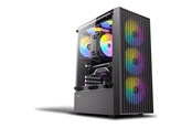 Kotelot - Antec AX27 RGB ELITE - mid tower - Kotelot - Tower - Musta - 0-761345-10205-6