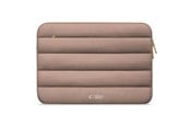 Laukut - Tech-Protect Fluffy Laptop Bag 13-14 - Brown - 5906302362509