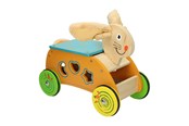 Puulelut - Primi Passi - Wooden Shape and Walker Rabbit - PP1029