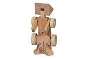 Puulelut - Primi Passi - Wooden Transforming Robot/Shovel - PP3502