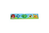 Puulelut - Primi Passi - Large Wooden Studded Board Animals in the Garden - PP1053