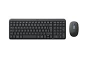 Näppäimistöt - Logitech MK250 - keyboard and mouse set - QWERTZ - German - graphite Input Device - Näppäimistö ja Hiirisetti - Saksa - Musta - 920-013552