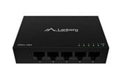 Kytkimet - Lanberg DSM1-1005 5-Port Gigabit Unmanaged Switch 12V Metal Case - DSM1-1005