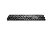 Näppäimistöt - Natec HERRING - keyboard - low-profile multimedia full size - QWERTY - US - black Input Device - Näppäimistö - Englanti (US) - Musta - NKL-2348