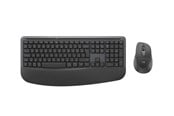 Näppäimistöt - Logitech Signature Comfort Plus Combo MK880 for Business (Graphite) - Näppäimistö ja Hiirisetti - Englanti (US) - Harmaa - 920-014051
