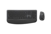 Näppäimistöt - Logitech Signature Comfort Plus Combo MK880 for Business - Näppäimistö ja Hiirisetti - Englanti - Harmaa - 920-014051