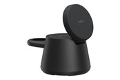 Puhelin - Adapterit & Laturit - Belkin UltraCharge charging dock - modular Qi2 - + AC power adapter - 25 Watt - WIZ052KQBK