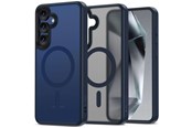 Puhelin - Kannet ja kotelot - Tech-Protect MagMat MagSafe Case for Samsung Galaxy S25 - Clear Blue - 5906302362561