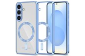 Puhelin - Kannet ja kotelot - Tech-Protect MagFlex MagSafe Case for Samsung Galaxy S25 - Clear Blue - 5906302362585