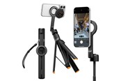 Puhelin - Muut lisävarusteet - Spigen S582W Bluetooth Selfie Stick - Black - 30033-0