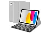 Tabletti - Kannet & Suojakotelot - Tech-Protect SC Pen + Keyboard Case for iPad 10.9" 2022 (10th Gen.) / 11" 2025 (11th Gen) - Gray (US International) - 5906302363117