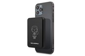 Powerbank - Karl Lagerfeld 3000mAh Inductive Powerbank with MagSafe - Black - 3000 mAh - 3666339000820