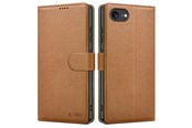 Puhelin - Kannet ja kotelot - Tech-Protect Wallet Case for iPhone 16e / 17e - Brown - 5906302363339