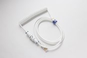 Näppäimistöt - Ducky Premicord Pure White - DKCC-HWCNC1