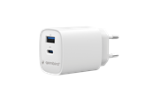 Puhelin - Adapterit & Laturit - Gembird 2-port 30 W USB fast charger - TA-UC-1A1C-PD30-01-W